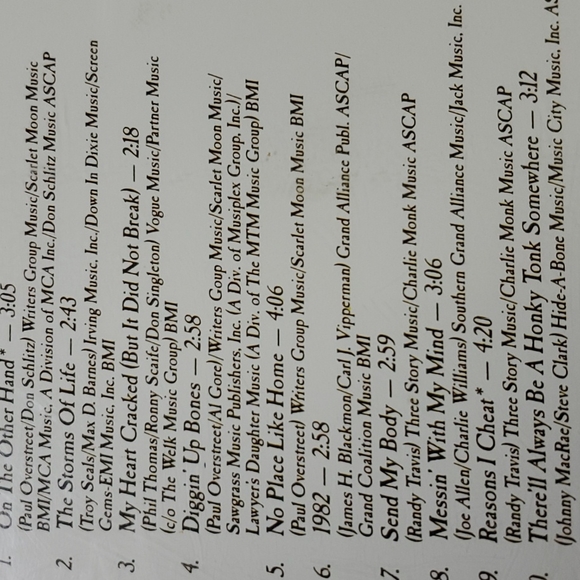 Randy Travis Storms of Life CD - Picture 8 of 8